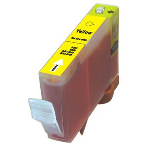 Generic  4-Pack YELLOW Compatible Ink w/ Chip for Canon CLI-221 Compatible with: Canon Pixma ip3600, ip4600, iP4700, MP560, MP620, MP640, MX860, MX870, MP980, MX990.