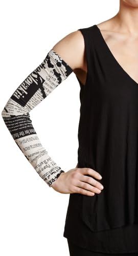 KARMS Kaptivating Ladies' Kalendar Arm Kandy Fashion Sleeves Ivory/Black Small