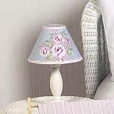 Sky Blue and Pink Shabby Chic Lamp Shade by JoJo Designs