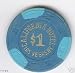 CALIFORNIA HOTEL LV $ 1.00 CASINO CHIP