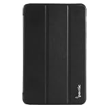 Poetic Slimline Portfolio Case for Google Nexus 7 Android Tablet by Asus Black(Automatically Wakes and Puts the Nexus 7 to Sleep)(3 Year Manufacturer Warranty From Poetic)(Final Version: With Secure Magnetic Closure, Cover Able to Fully Fold Back without Activating Sleep Mode)