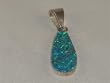 Blue Opal Fashion Jewelry Pendant - PD-0034