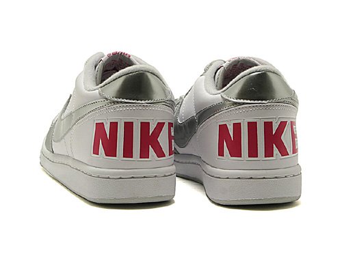 Cover image : NIKE(ナイキ) TERMINATOR LOW (GS BOYS)(ターミネーターLOW(GSBOYS)) 318282 102 ホワイト/シルバー