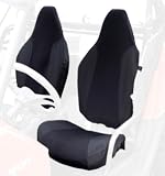 Classic Accessories 18-008-010401-00 QuadGear Black UTV RZR Seat Cover Fits Polaris Ranger RZR