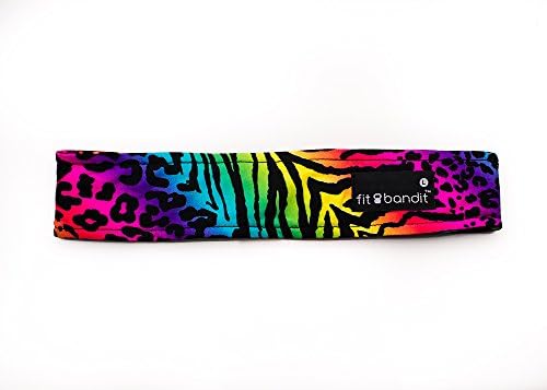 Fit Bandit, Non Slip Sports Headband for Exercise, Multi Color, Animal Magnetism