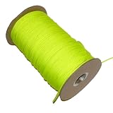 #24 Nylon Braided Reel Line, Yellow. 1 LB. Spool, 500 FT