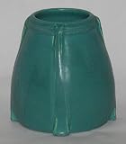 Ephraim Faience Pottery Four Buttressed Vase