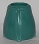 Ephraim Faience Pottery Four Buttressed Vase