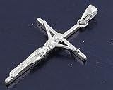 Silver Plain Cross Pendant Size: 43mm