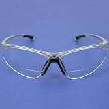 Radians Reading Bifocal Clear C2 Safety Glasses +1.0
