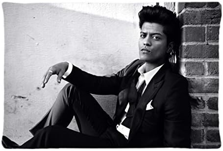 Bruno Mars Singer HD Custom Pillowcase Design Pillow Case Cover Standard Size 20"X30" inch Image (one side)