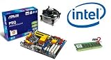 Bundle Aufrüstkit Mainboard Asus P5QD Turbo + Intel Core 2 Duo E8500 (2x3.16Ghz) + 4GB DDR2-800
