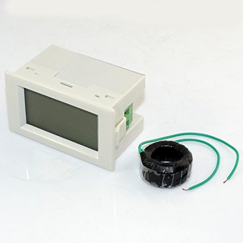 AC 300V 50A Dual Digital Ammeter Voltmeter Blue LCD Volt Amp Combo Panel Meter