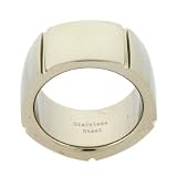 Stainless Steel Ring Mens Grooved Accented Band Polish Finish (12mm) Width by Bucasi