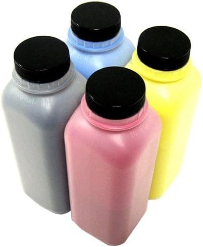 JL Toner 4 Color Toner Refill + 4 Chips (CLT-K406S, CLT-C406S, CLT-M406S, CLT-Y406S) for use in Samsung CLP-360, CLP-365, CLP-365W, SL-C410W, Xpress C410FW Printers
