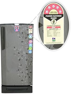Godrej RD EdgePro 190PD 6.2 Direct-cool Single-door Refrigerator (190 Ltrs, 4 Star Rating, Carbon Leaf)
