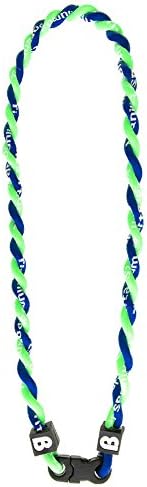 Boost Energy Twisted Titanium Energy Necklace Green Blue