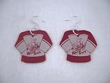 Albany River Rats Hockey Jersey Earrings