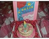 Homemade Sugar Cookie Birthday Cards, Birthday Cake Cookie Card