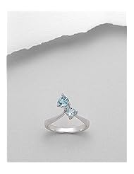 Gem Stones Ring In 92.5 Sterling Silver