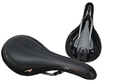 Avenir City Sport Series Saddle -CroMo Rails, Black