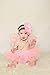Baby Tutu Set with Fairy Wings and Headband in Pink
