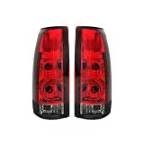 AnzoUSA 211157 Red Smoke G2 Taillight for Chevrolet GM Truck - (Sold in Pairs) by AnzoUSA