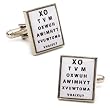 Eye Chart Cufflinks