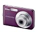 Bundle: Nikon S210 Digital Camera in Plum 8MP + Hard Case + 512MB SD