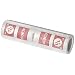 Morris Products 93226 Long Barrel Compression Splice, Aluminum, Red Color Code, 250mcm Wire Range
