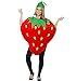 La moriposa Unisex Kids Halloween Pumpkin Strawberry Costume Dress Set Fruits Costume Suit with Hat