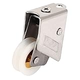 uxcell 　ウィンドー滑車　滑車ホイール　ステンレススチール製　ナイロンローラー　27mmの幅