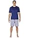 Noble Mount Mens Premium Cotton Short Lounge Set