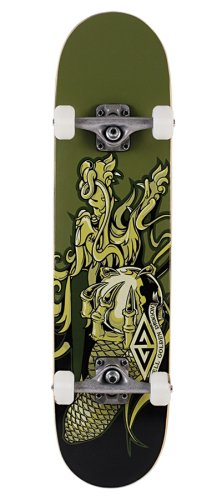 Childrens Toyshop  Toys : Powell Golden Dragon Claw Dragon Complete Skateboard (Maple)