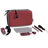 Nintendo DSi XL 9 in 1 Starter Kit   Burgundy