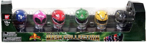 Power Rangers Exclusive 20th Anniversary Mighty Morphin Legacy Mask Collection