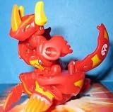 Bakugan Bakuboost Gundalian Invaders Pyrus (Red) Helix Dragonoid 740G [New, in Package]