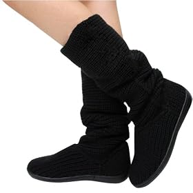 Buy Cindy5 Sweater Mid-Calf Boot BLACK by var goTwisterProductImageStrings = new Object();goTwisterProductImageStrings['prodImageNotAvailTextNoColor'] = 