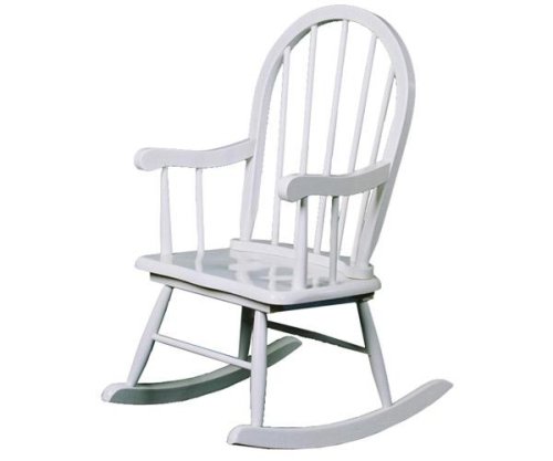Stork Craft Child's Rocker in White