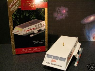 Star Trek Shuttlecraft Galileo Ornament with Lights
