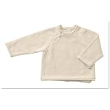 natures purest Basic Knitネイチャーズ ピュアレスト ベーシックニット ラップカーディガン クリーム 70