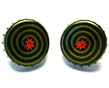 Magic Hat Swirl Beer Bottle Cap Cufflinks w/Gift Box