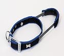 Bamboo Quick Control Collar with Built-In Leash Large, Black
