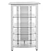 Wood Technology MGA-6S 6-Shelf Mgs Series Component Stands - Silver