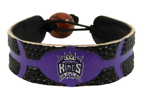 NBA Sacramento Kings Team Color Basketball Bracelet