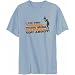 T-Shirt Mens Silver Gray 
