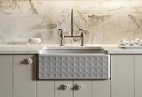 Kohler K-14572-T6-W2 Cursive Design on Alcott Undercounter Sink, Earthen White