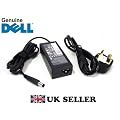 GENUINE Original Dell PA-12 PA12 65W AC Adapter Charger Power Supply & UK Mains Power Cable for Latitude Inspiron Precision XPS Laptops , Brand NEW, Updated NEW SLIM version , Dell P/Ns : K9TGR , TJ76K , 928G4