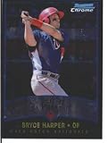 2011 Bowman Chrome Throwbacks #BCT10 Bryce Harper - Washington Nationals (2001 Retro Design)(Baseball Cards)