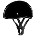 Daytona Helmets Motorcycle Half Helmet Skull Cap - Hi-Gloss 100% DOT Approved